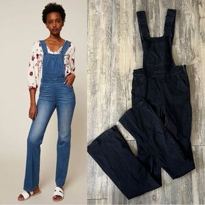 Ba&sh Dorothea Denim Flare Leggings in Black